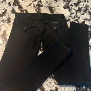 Hudson Size 27 Black Skinny Jeans